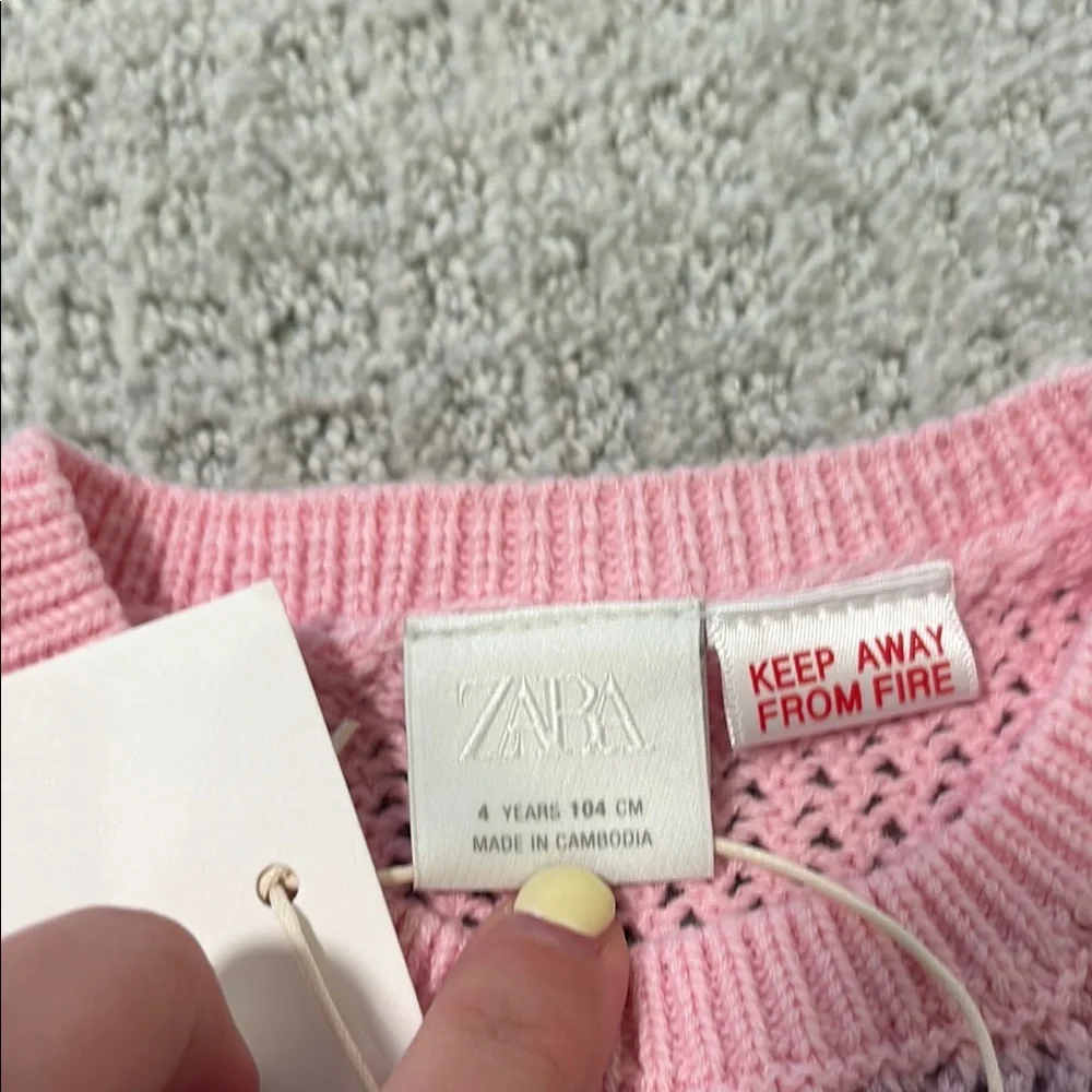Zara Pink and Purple Tank Top - Picture 2 of 3